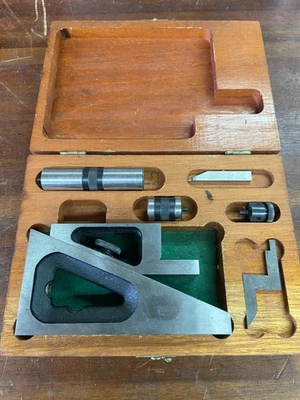 LUFKIN 901 DELUXE PLANER GAGE IN WOODEN CASE - Image 1 of 4