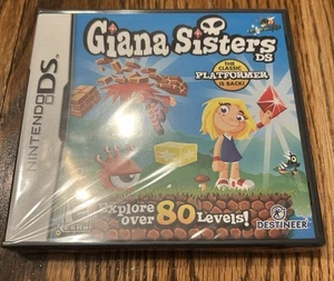 GIANA SISTERS 💎 (Nintendo DS, 2011) NEU Y-FOLD FACTORY SEALED USA 💥 SEHR SELTEN - Bild 1 von 9