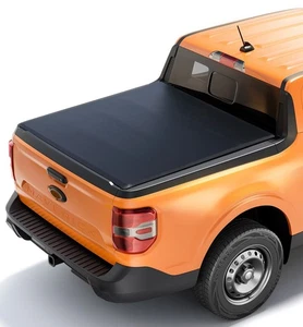 4.6FT Soft Tri-Fold Truck Bed Tonneau Cover For 2022-2025 Ford Maverick Pickup - Picture 1 of 7