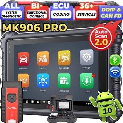 2025 Autel MaxiCOM MK906 PRO Auto Valise Outils diagnostics scanners Codage ECU - Image 1 of 4