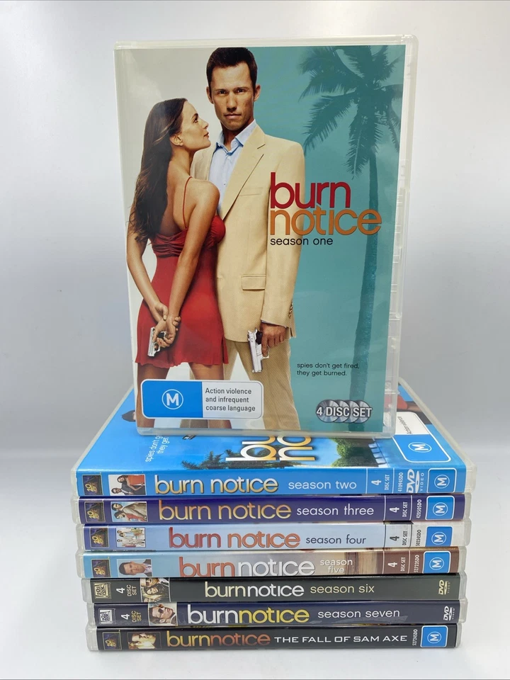 Burn Notice Complete Series DVD Seasons 1-7 + The Fall Of Sam Axe - Image 1 of 4