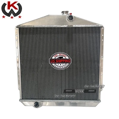 2-Rows Radiator fits 1954-1956 Oldsmobile 88 98 Super 88 Starfire All Aluminum - Image 1 of 4