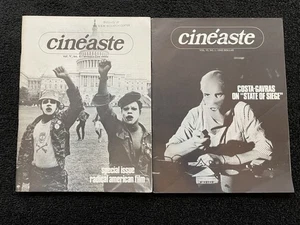 Lot Of 2 Vintage 1973 Cinéaste Magazines - Vol V / Vol VI - X2 - Picture 1 of 11
