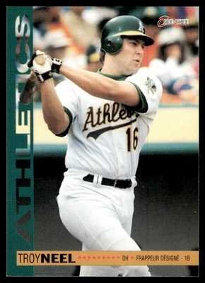 1994 O-Pee-Chee Troy Neel Oakland Athletics #249 - Image 1 of 2