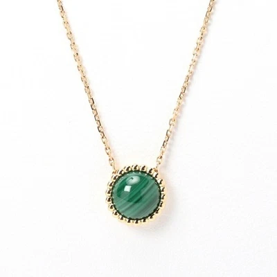 Van Cleef & Arpels Perlée Couleurs Pendant Necklace VCARP4DM00 Malachite Au750 K — 第 1/4 张图片