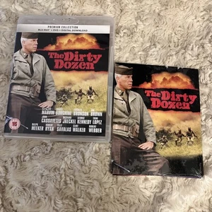 The Dirty Dozen Premium Collection Blu ray + DVD+ Art Cards Very Good Condition - Picture 1 of 1