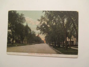 Topeka Kansas Postcard Harrison Street looking north 1910 KS - Bild 1 von 2