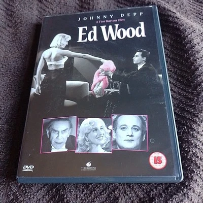 Ed Wood DVD (1994) Johnny Depp Sarah Jessica Parker Bill Murray Tim Burton (DIR) - Image 1 of 2