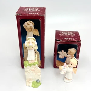 Precious Moments The Heavenly Light Angel Accesorio Miniatura Peltre Belén - Imagen 1 de 6