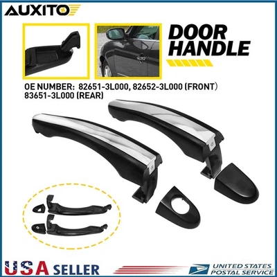 Внешняя дверная ручка передняя задняя L для Hyundai Azera 3,8 л 06-11 грунтовка пластик D - Изображение 1 из 4