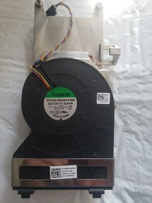 Dell OptiPlex 390 790 990 3010 7010 9010 SFF CPU Heatsink with Fan FVMX3 J50GH - Image 1 of 2