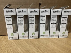 Sunlite 40-Watt EQ B10 Warm White(E-14) Dimmable LED Light Bulb 6-Pack - Picture 1 of 7