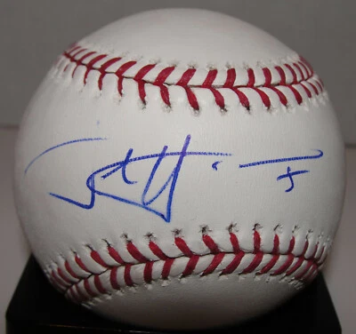 JOSH HARRISON AUTOGRAPH 2018 SPRING TRAINING BASEBALL PITTSBURGH PIRATES SIGNED - Image 1 of 2
