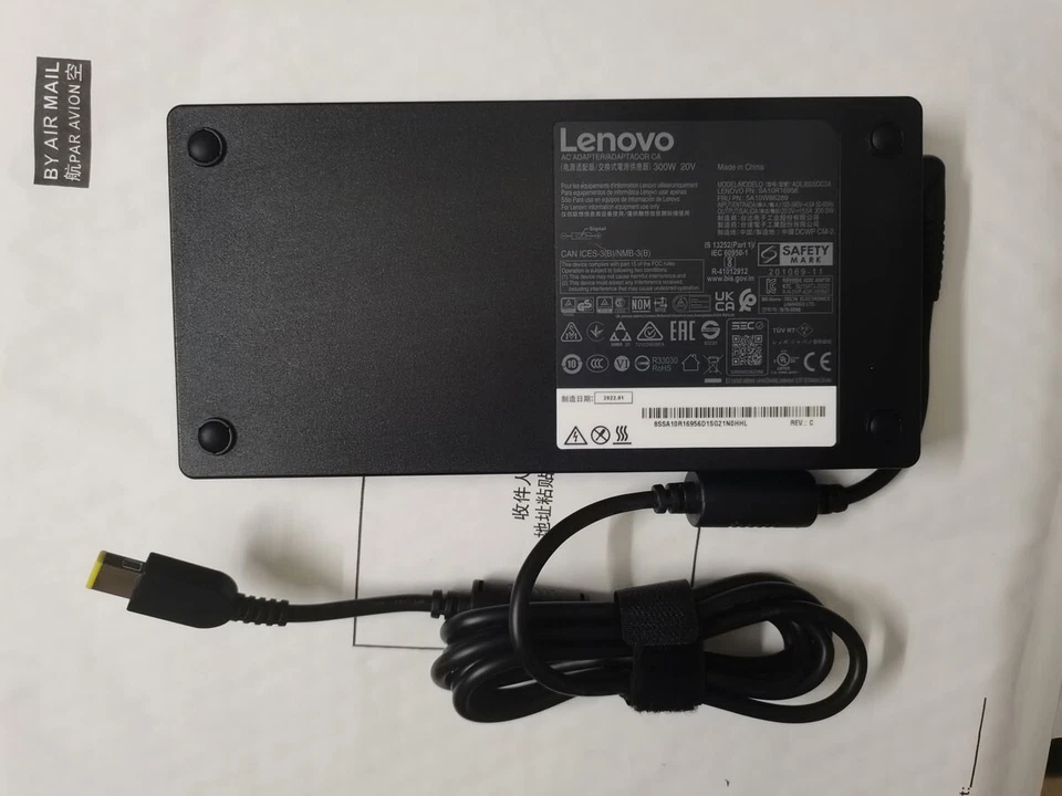 Para Lenovo ThinkPad P16 Gen 2 i9-13980HX RTX2000 20V 15A SA10R16956 Genuino 300W Foto 1 de 4