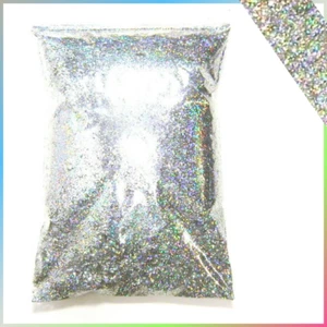 15oz Silver Jewels Holographic Metal Flake .025" - Chunky Paint Additive, 444ml - Picture 1 of 6