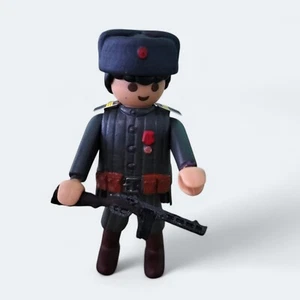 PLAYMOBIL CUSTOM 03 SOLDADO SOVIÉTICO IIWW - Imagen 1 de 1