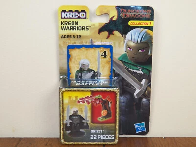 Kre-O Dungeons & Dragons Drizzt 22 Piece Mini Figure Set Kreo Kreon A7710 *NEW* - Image 1 of 4