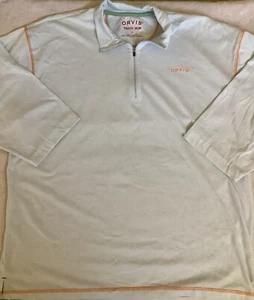 Camisa pulóver ligera Orvis Trout Bum para hombre talla L pesca al aire libre caminata - Imagen 1 de 8