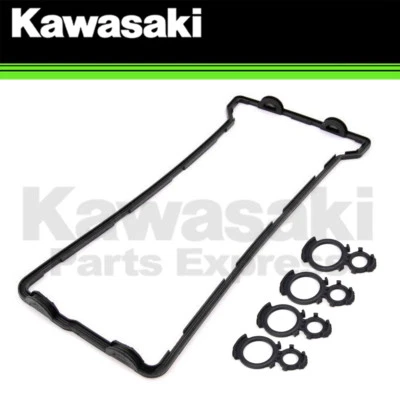 NUEVO 2006-2025 GENUINO KAWASAKI NINJA ZX-14 R CUBIERTA DE VÁLVULA Y JUNTAS DE ORIFICIO DE ENCHUFE Foto 1 de 4