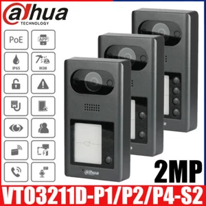 Neu Dahua VTO3211D-P1/2/4-S2 1/2/4 Taste 1080P Video Smart Outdoor Türklingel - Picture 1 of 9
