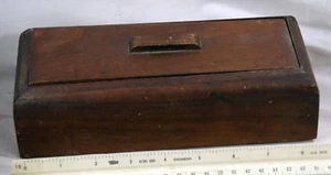 Vintage Rectangular Wooden Box - Picture 1 of 1