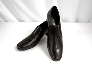Munro American Women's Size 9M Liz Slip On Loafer Dark Brown Leather M280721 - Picture 1 of 7