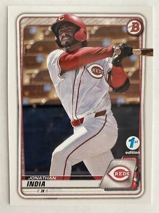 2020 Bowman 1st Edition #BFE73 Jonathan India - Picture 1 of 2