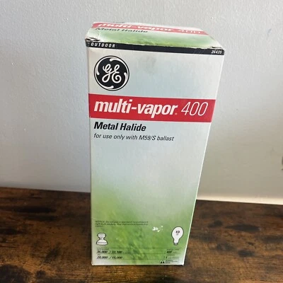 GE 26435 Metal Halide ED37 HID Lightbulb Mogul Screw (E39) 400 Watts, FREE SHIP - Image 1 of 2