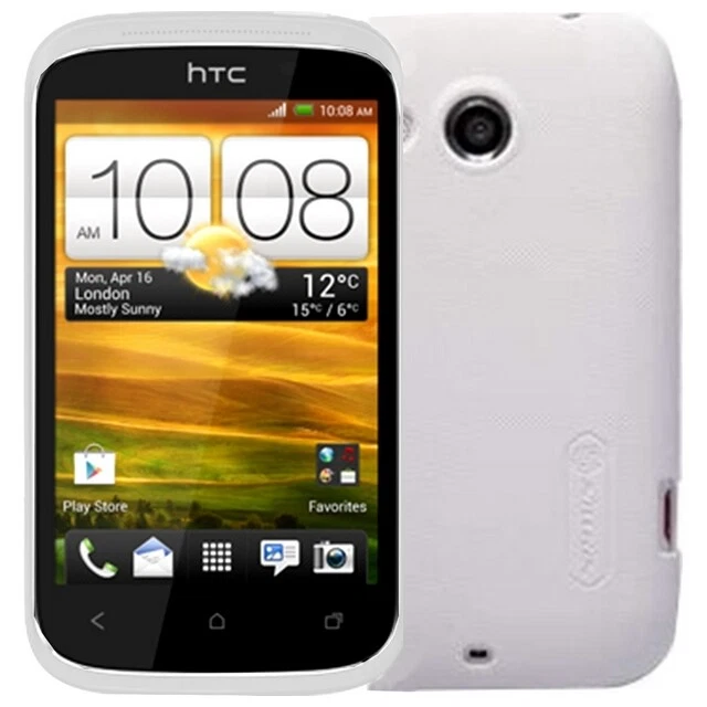 Nillkin Custodia Originale Frosted Cover Case Pellicola Per Htc Desire C Bianca - Immagine 1 di 4