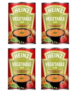 Heinz Classic Vegetable Tinned Soup 400g PACK OF 4 - Picture 1 of 2