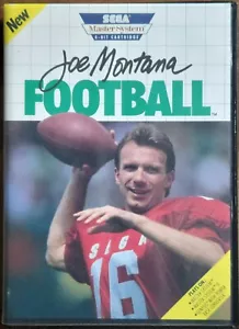 ¡Fútbol americano Joe Montana (Sega Master, 1990) auténtico y completo! - Imagen 1 de 24