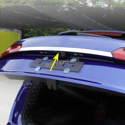 Per Audi Q5 2017-2020 Acciaio Portellone Posteriore Baule Strisce Orlo Accessori - Imagen 1 de 4