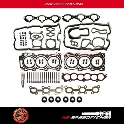 Juego de pernos de junta de culata aptos para Nissan Altima 3,5 L 2002-2007 2008 3498CC V6 DOHC Foto 1 de 4