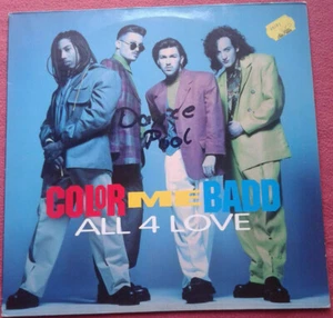 Color Me Badd / All 4 Love / 4 Mixes 12" Maxi 1991 - Bild 1 von 2