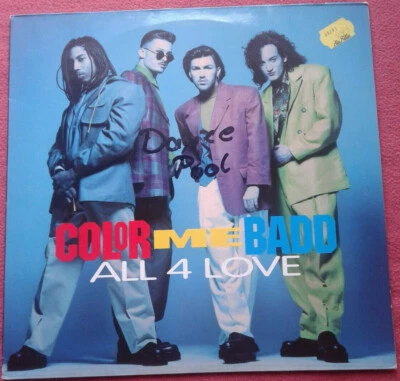 Color Me Badd / All 4 Love / 4 Mixes 12" Maxi 1991 - Bild 1 von 2