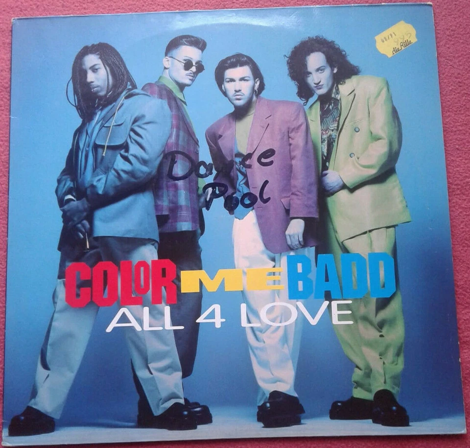 Color Me Badd / All 4 Love / 4 Mixes 12" Maxi 1991 - Bild 1 von 2