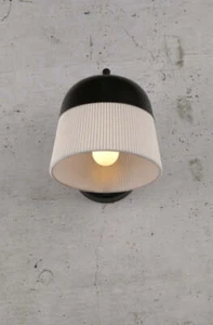 Colombes Pleat Wall Light - Picture 1 of 6