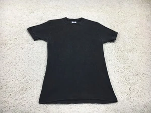 Vintage Gap Shirt Girls Small Black Cotton Knit Kids Youth Classic USA Made 90s - Picture 1 of 12