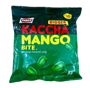 Parle Kaccha Mango Bite Candy / Toffee, Pack of 2 - Picture 1 of 2