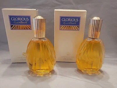 Lote De Colección de 2 GLORIOUS por Gloria Vanderbilt eau de toilette 1.7 OZ spray; Nuevo En Caja, Disco Foto 1 de 4