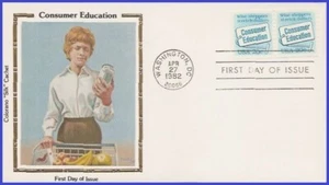 USA5 #2005 U/A COLORANO SILK FDC STR2  Consumer Education - Picture 1 of 1
