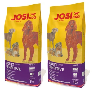 2 x 15 kg JosiDog Adult Sensitive Trockenfutter Hundefutter SPARPAKET - Bild 1 von 2