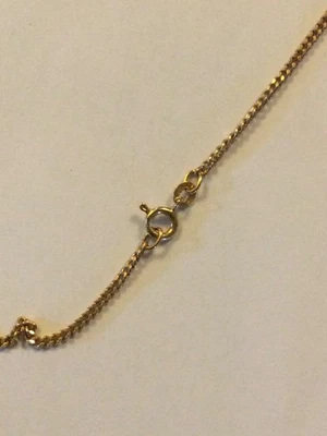 9ct rose gold chain/necklace - 22" - 7.5 Grams - Image 1 of 3