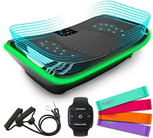 Bluefin Fitness 4D Triple Motor Vibration Plate - Picture 1 of 6