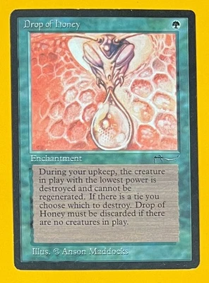 MTG DROP OF HONEY Arabian Nights (OldManMTG 012-614) - Image 1 of 4