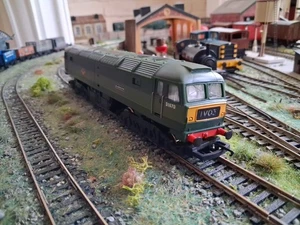 Hornby Class 47 Mammoth D1670 BR Two Tone Green R328 Directional Lights OOGauge - Picture 1 of 8