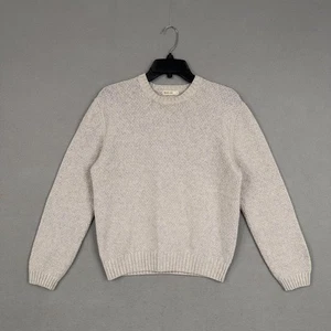 Suéter de Capa Marina para Hombres Pequeño Gris Cuello Redondo Tejido Texturizado Pullover Informal Cálido - Imagen 1 de 12