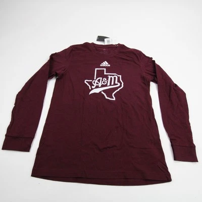 Texas A&M Aggies adidas Long Sleeve Shirt Men's Maroon New - Image 1 of 4