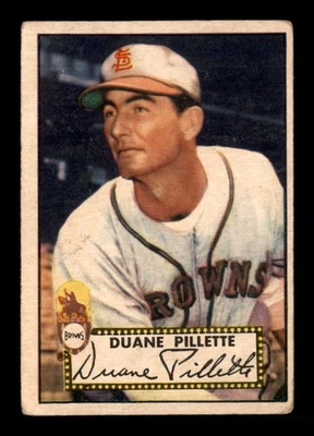 1952 Topps #82 Duane Pillette   VG X2541727 - Image 1 of 2