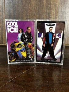 VTG Vanilla Ice To The Extreme Cassette Tape Lot 90's Cool As Ice Ice Ice Baby - Picture 1 of 24